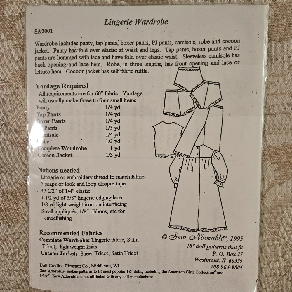 Sewing Patterns Bundle of 4 For 18